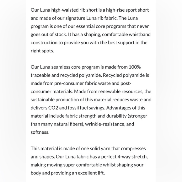 Lune Active LUNA RIB SHORT - WOMEN'S in Red Violet M - Picture 9 of 9